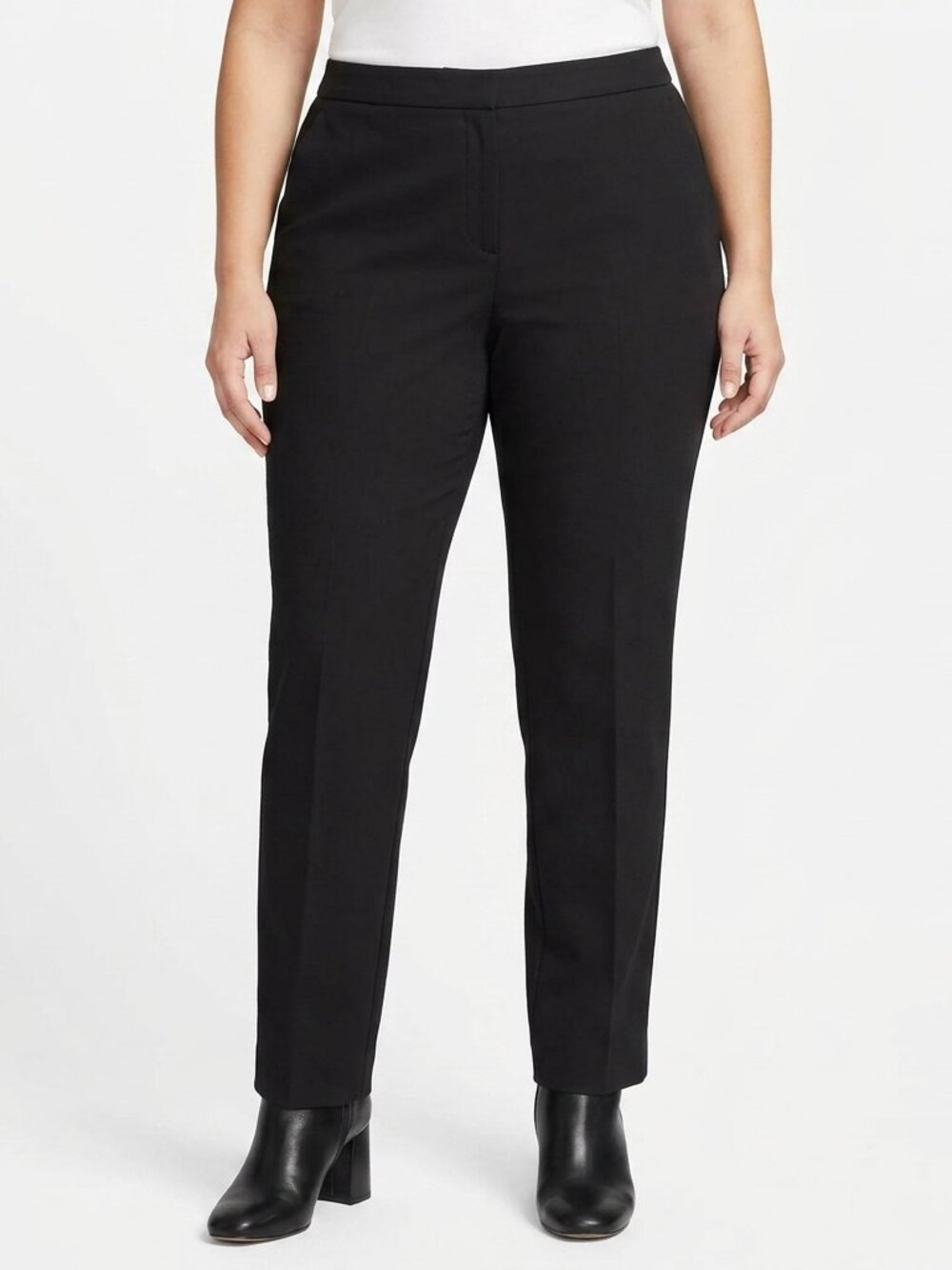 Tahari Polyester Blend Tapered Dress Pant- Sz. 10